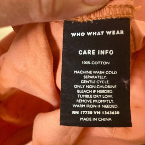 Who What Wear Tie Dye Bell Sleeve Denim Funky Mix Media Button Up Dress Small - Picture 10 of 13